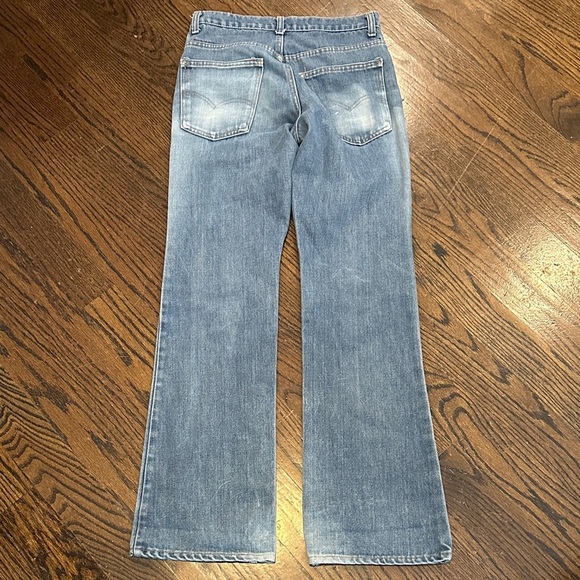 VINTAGE LEVI’S Orange Tab 1980’s Bootcut Jeans Size W31 L33 - Picture 9 of 12